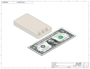 Vertical wheel cap feeder, model CF 7000, Part CF7000-03-032, by Acasi Machinery Inc.