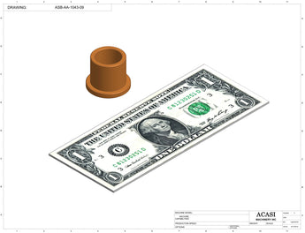 Waterfall acp feeder and sorter, model CF4400, Part ASB-AA-1043-09, by Acasi Machinery Inc.