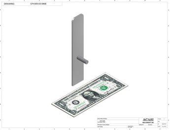 Waterfall acp feeder and sorter, model CF4400, Part CF4300-03-080E, by Acasi Machinery Inc.
