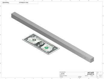 Waterfall cap feeder and sorter, model CF4400, Part CF4400-01-042, by Acasi Machinery Inc.