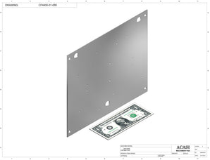 Waterfall acp feeder and sorter, model CF4400, Part CF4400-01-080, by Acasi Machinery Inc.