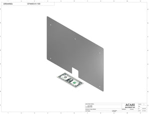 Waterfall cap feeder and sorter, model CF4400, Part CF4400-01-100, by Acasi Machinery Inc.