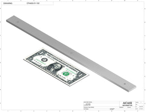 Waterfall cap feeder and sorter, model CF4400, Part CF4400-01-102, by Acasi Machinery Inc.