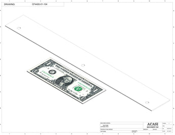 Waterfall cap feeder and sorter, model CF4400, Part CF4400-01-104, by Acasi Machinery Inc.