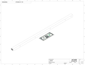 Waterfall cap feeder and sorter, model CF4400, Part CF4400-01-118, by Acasi Machinery Inc.