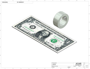 Waterfall cap feeder and sorter, model CF4400, Component M1-86899341, by Acasi Machinery Inc.