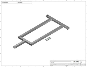 Waterfall cap feeder and sorter, model 800-000, Assy 800-500E, by Acasi Machinery Inc.