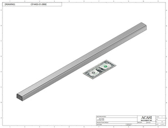 Waterfall cap feeder and sorter, model 800-000, Assy CF4400-01-086E, by Acasi Machinery Inc.