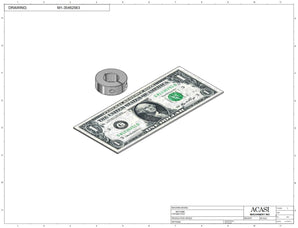 Waterfall cap feeder and sorter, model 800-000, Component M1-35462563, by Acasi Machinery Inc.