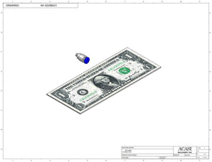 Waterfall cap feeder and sorter, model 800-000, Component M1-82288531, by Acasi Machinery Inc.