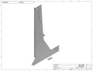 Waterfall cap feeder and sorter, model 800-000, Part 800-003, by Acasi Machinery Inc.