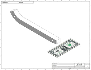 Waterfall cap feeder and sorter, model 800-000, Part 800-008, by Acasi Machinery Inc.