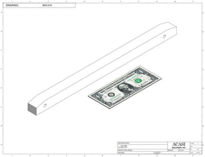 Waterfall cap feeder and sorter, model 800-000, Part 800-010, by Acasi Machinery Inc.