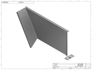 Waterfall cap feeder and sorter, model 800-000, Part 800-018, by Acasi Machinery Inc.
