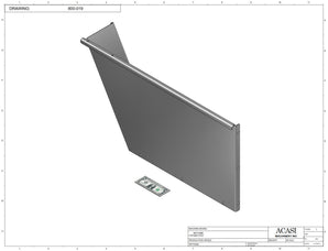 Waterfall cap feeder and sorter, model 800-000, Part 800-019, by Acasi Machinery Inc.