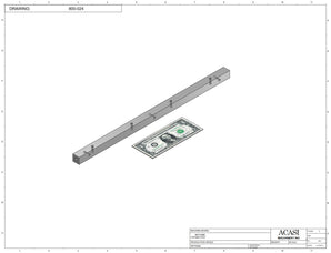 Waterfall cap feeder and sorter, model 800-000, Part 800-024, by Acasi Machinery Inc.