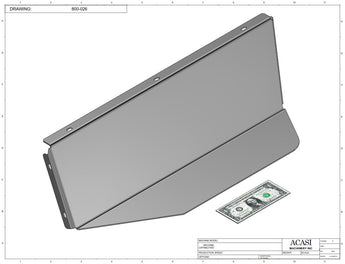 Waterfall cap feeder and sorter, model 800-000, Part 800-026, by Acasi Machinery Inc.