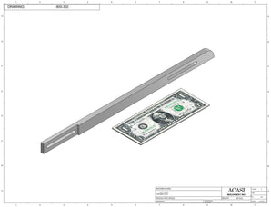 Waterfall cap feeder and sorter, model 800-000, Part 800-302, by Acasi Machinery Inc.