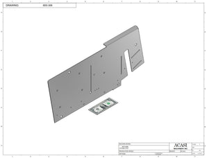 Waterfall cap feeder and sorter, model 800-000, Part 800-306, by Acasi Machinery Inc.