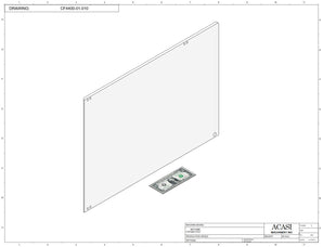 Waterfall cap feeder and sorter, model 800-000, Part CF4400-01-010, by Acasi Machinery Inc.