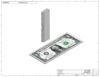 Waterfall cap feeder and sorter, model 800-000, Part CF4400-01-012, by Acasi Machinery Inc.