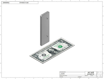 Waterfall cap feeder and sorter, model 800-000, Part CF4400-01-030, by Acasi Machinery Inc.