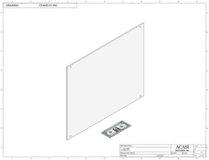 Waterfall cap feeder and sorter, model 800-000, Part CF4400-01-050, by Acasi Machinery Inc.