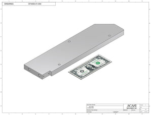Waterfall cap feeder and sorter, model 800-000, Part CF4400-01-054, by Acasi Machinery Inc.