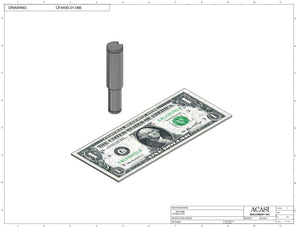 Waterfall cap feeder and sorter, model 800-000, Part CF4400-01-066, by Acasi Machinery Inc.