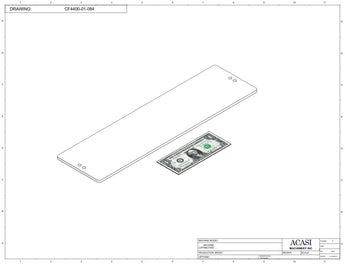 Waterfall cap feeder and sorter, model 800-000, Part CF4400-01-084, by Acasi Machinery Inc.