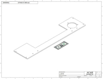 Waterfall cap feeder and sorter, model 800-000, Part CF4400-01-088-new, by Acasi Machinery Inc.