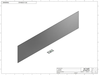 Waterfall cap feeder and sorter, model 800-000, Part CF4400-01-122, by Acasi Machinery Inc.