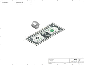 Waterfall cap feeder and sorter, model 800-000, Part CF4400-01-128, by Acasi Machinery Inc.