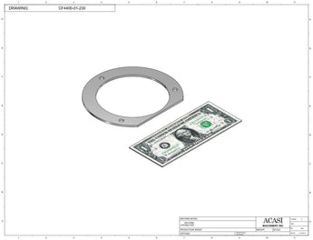 Waterfall cap feeder and sorter, model 800-000, Part CF4400-01-230, by Acasi Machinery Inc.