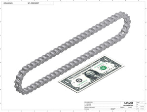 Waterfall cap feeder and sorter, model CF4300, Component M1-58636697, by Acasi Machinery Inc.