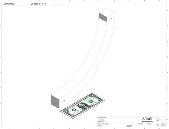 Waterfall cap feeder and sorter, model CF4300, Part CF4300-01-014, by Acasi Machinery Inc.
