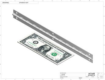 Waterfall cap feeder and sorter, model CF4300, Part CF4300-01-041, by Acasi Machinery Inc.