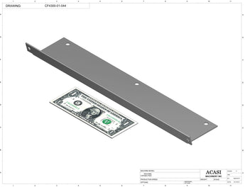 Waterfall cap feeder and sorter, model CF4300, Part CF4300-01-044, by Acasi Machinery Inc.