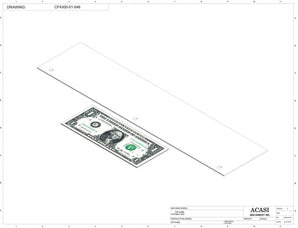 Waterfall cap feeder and sorter, model CF4300, Part CF4300-01-046, by Acasi Machinery Inc.