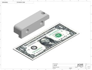 Waterfall cap feeder and sorter, model CF4300, Part CF4300-01-048, by Acasi Machinery Inc.
