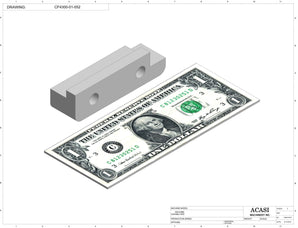 Waterfall cap feeder and sorter, model CF4300, Part CF4300-01-052, by Acasi Machinery Inc.