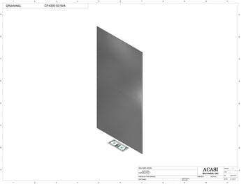 Waterfall cap feeder and sorter, model CF4300, Part CF4300-03-004, by Acasi Machinery Inc.