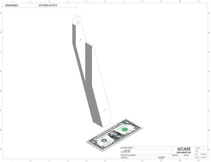 Waterfall cap feeder and sorter, model CF4300, Part CF4300-03-012, by Acasi Machinery Inc.
