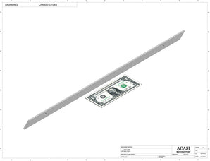 Waterfall cap feeder and sorter, model CF4300, Part CF4300-03-043, by Acasi Machinery Inc.