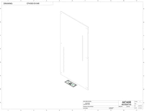 Waterfall cap feeder and sorter, model CF4300, Part CF4300-03-048, by Acasi Machinery Inc.