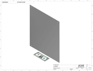 Waterfall cap feeder and sorter, model CF4300, Part CF4300-03-052, by Acasi Machinery Inc.