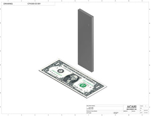 Waterfall cap feeder and sorter, model CF4300, Part CF4300-03-081, by Acasi Machinery Inc.