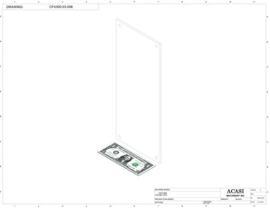 Waterfall cap feeder and sorter, model CF4300, Part CF4300-03-096, by Acasi Machinery Inc.