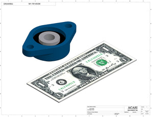 Waterfall cap feeder and sorter, model CF4300, Component M1-78135308, by Acasi Machinery Inc.