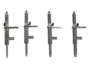 ⅜, ½, ⅝ and ¾in IBSO Short nozzle - Pneumatic tip, drip free, by Acasi Machinery Inc., Right view
